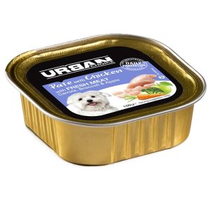 אורבן צ'ויס כלב מעדן פטה עם עוף