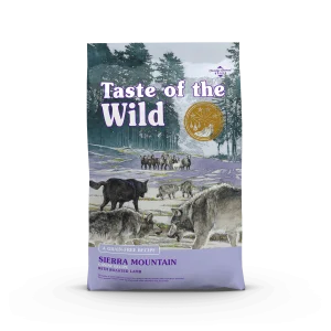 Taste of the Wild Sierra Mountain – תמונת אריזת היצרן