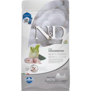 פארמינה N&D White לכלב בוגר מגזע קטן – 2 ק״ג