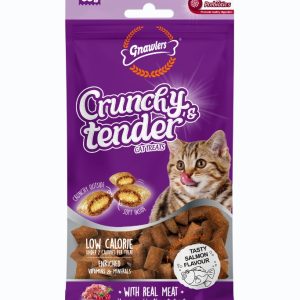 CRUNCHY חטיף כריות סלמון