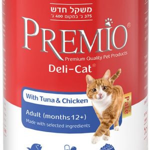 פרמיו דליקט עוף וטונה 375 ג